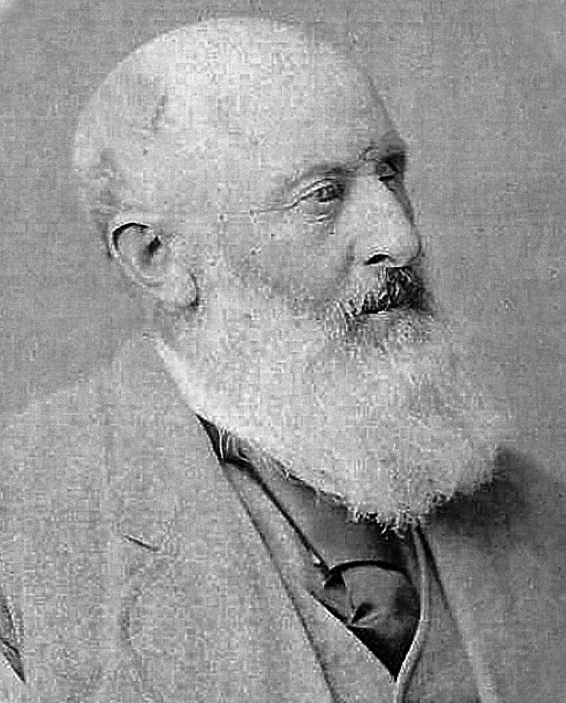 Ontario emigrant John Yeo of Bradworthy, at the age of 71. Photograph from the papers of Ellard Yeo.